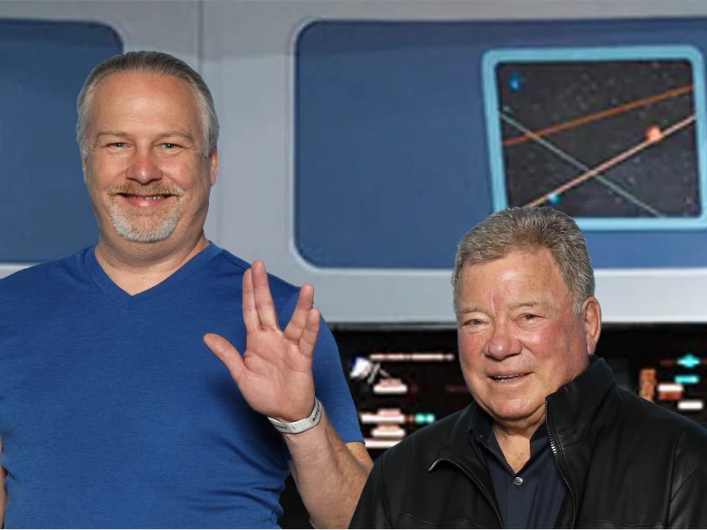 William Shatner and Gary Bernier